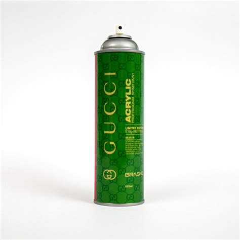 sprat painted gucci art|Gucci Spray Paint Can 02/100 Limited Edition Sculpture .